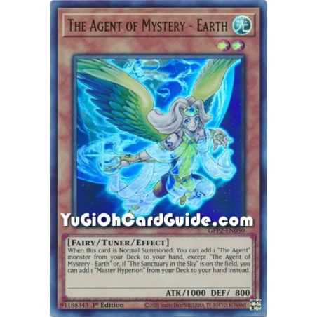 The Agent of Mystery - Earth&nbsp;(Ultra Rare) – Ghosts From the Past The 2nd Haunting | Carta YUGIOH en México