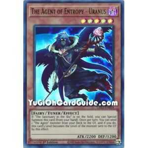 The Agent of Entropy - Uranus&nbsp; (Ultra Rare) – Ghosts From the Past The 2nd Haunting | Carta YUGIOH en México