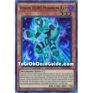 Vision HERO Minimum Ray (Ultra Rare) – Ghosts From the Past The 2nd Haunting | Carta YUGIOH en México