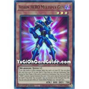 Vision HERO Multiply Guy&nbsp; (Ultra Rare) – Ghosts From the Past The 2nd Haunting | Carta YUGIOH en México