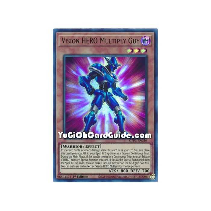 Vision HERO Multiply Guy&nbsp; (Ultra Rare) – Ghosts From the Past The 2nd Haunting | Carta YUGIOH en México