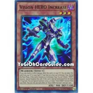 Vision HERO Increase&nbsp;(Ultra Rare) – Ghosts From the Past The 2nd Haunting | Carta YUGIOH en México