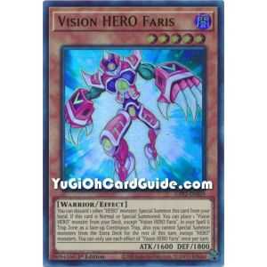Vision HERO Faris&nbsp;(Ultra Rare) – Ghosts From the Past The 2nd Haunting | Carta YUGIOH en México