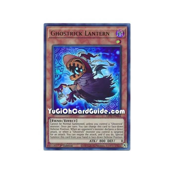Ghostrick Lantern (Ultra Rare) – Ghosts From the Past The 2nd Haunting | Carta YUGIOH en México