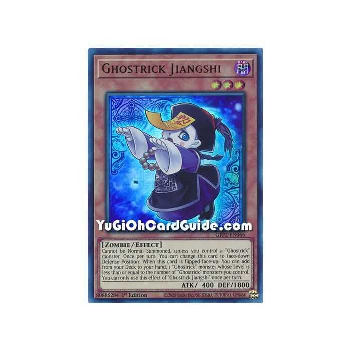 Ghostrick Jiangshi (Ultra Rare) – Ghosts From the Past The 2nd Haunting | Carta YUGIOH en México