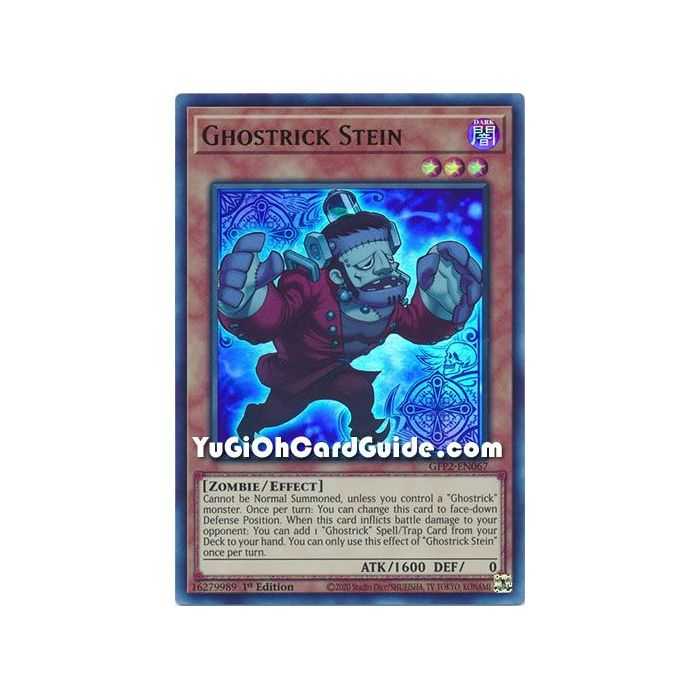 Ghostrick Stein (Ultra Rare) – Ghosts From the Past The 2nd Haunting | Carta YUGIOH en México