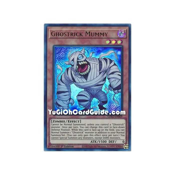 Ghostrick Mummy (Ultra Rare) – Ghosts From the Past The 2nd Haunting | Carta YUGIOH en México