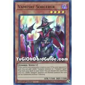 Vampire Sorcerer (Ultra Rare) – Ghosts From the Past The 2nd Haunting | Carta YUGIOH en México