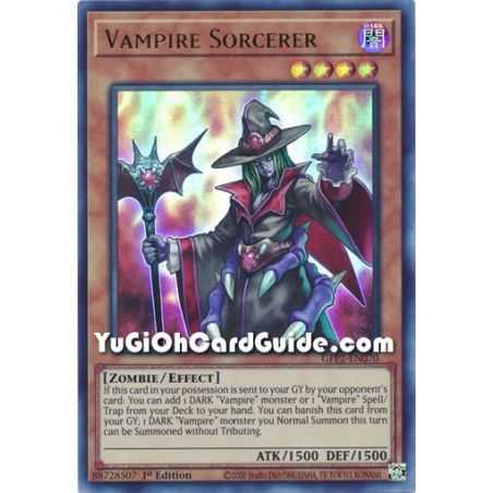 Vampire Sorcerer (Ultra Rare) – Ghosts From the Past The 2nd Haunting | Carta YUGIOH en México