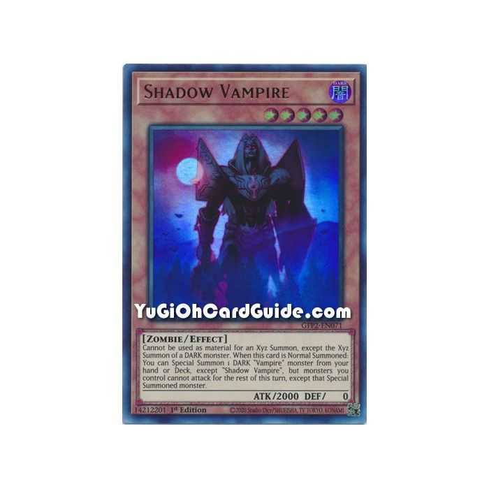 Shadow Vampire (Ultra Rare) – Ghosts From the Past The 2nd Haunting | Carta YUGIOH en México