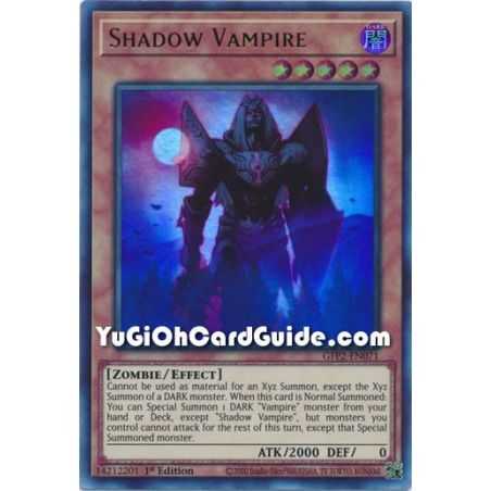 Shadow Vampire (Ultra Rare) – Ghosts From the Past The 2nd Haunting | Carta YUGIOH en México