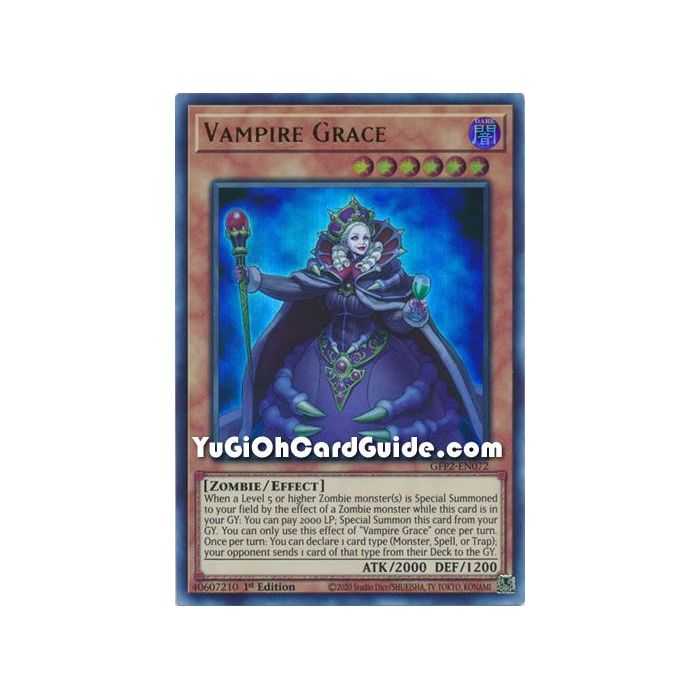 Vampire Grace (Ultra Rare) – Ghosts From the Past The 2nd Haunting | Carta YUGIOH en México
