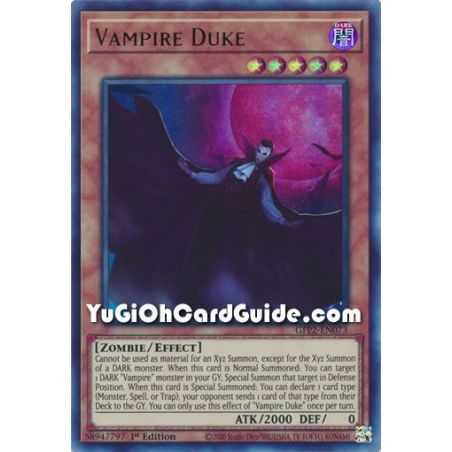 Vampire Duke (Ultra Rare) – Ghosts From the Past The 2nd Haunting | Carta YUGIOH en México