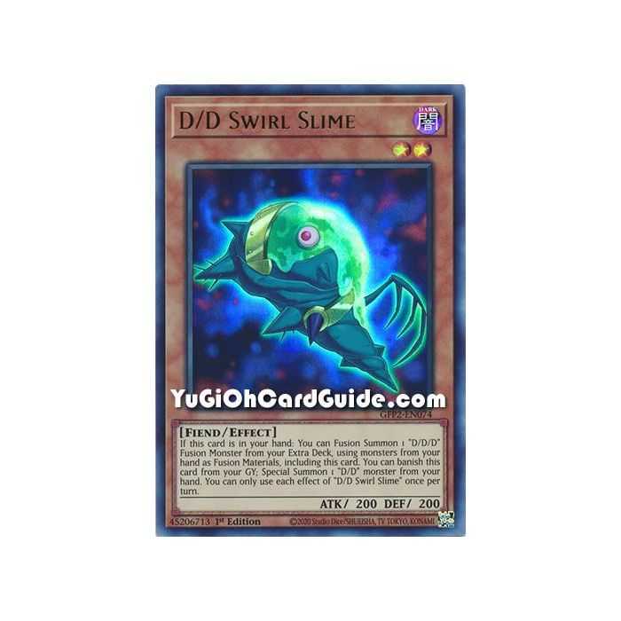 D/D Swirl Slime (Ultra Rare) – Ghosts From the Past The 2nd Haunting | Carta YUGIOH en México