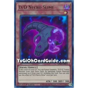 D/D Necro Slime&nbsp;(Ultra Rare) – Ghosts From the Past The 2nd Haunting | Carta YUGIOH en México