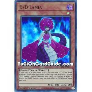 D/D Lamia (Ultra Rare) – Ghosts From the Past The 2nd Haunting | Carta YUGIOH en México