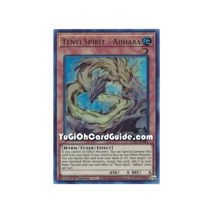 Tenyi Spirit - Adhara (Ultra Rare) – Ghosts From the Past The 2nd Haunting | Carta YUGIOH en México
