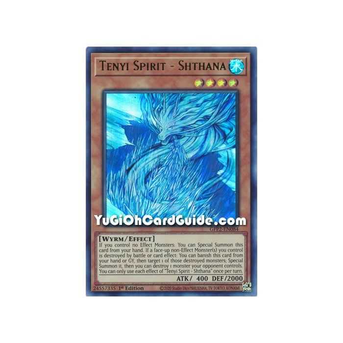 Tenyi Spirit - Shthana (Ultra Rare) – Ghosts From the Past The 2nd Haunting | Carta YUGIOH en México