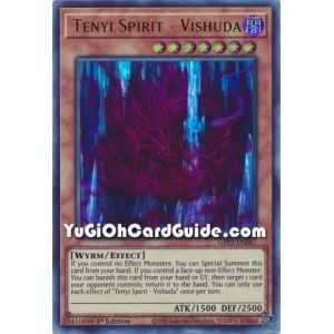 Tenyi Spirit - Vishuda&nbsp;(Ultra Rare) – Ghosts From the Past The 2nd Haunting | Carta YUGIOH en México