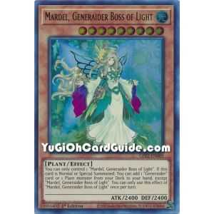 Mardel, Generaider Boss of Light&nbsp;(Ultra Rare) – Ghosts From the Past The 2nd Haunting | Carta YUGIOH en México