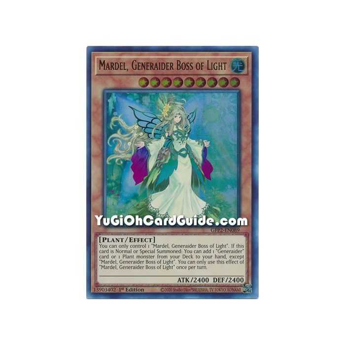 Mardel, Generaider Boss of Light&nbsp;(Ultra Rare) – Ghosts From the Past The 2nd Haunting | Carta YUGIOH en México