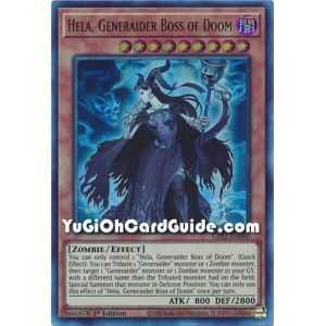 Hela, Generaider Boss of Doom (Ultra Rare) – Ghosts From the Past The 2nd Haunting | Carta YUGIOH en México