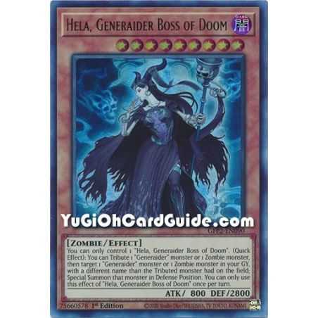 Hela, Generaider Boss of Doom (Ultra Rare) – Ghosts From the Past The 2nd Haunting | Carta YUGIOH en México