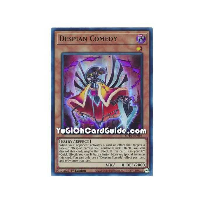 Despian Comedy&nbsp;(Ultra Rare) – Ghosts From the Past The 2nd Haunting | Carta YUGIOH en México