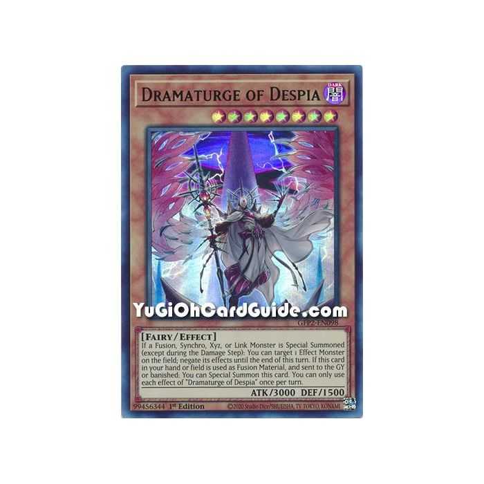 Dramaturge of Despia&nbsp;(Ultra Rare) – Ghosts From the Past The 2nd Haunting | Carta YUGIOH en México