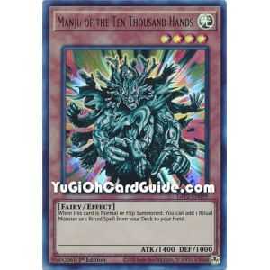 Manju of the Ten Thousand Hands&nbsp;(Ultra Rare) – Ghosts From the Past The 2nd Haunting | Carta YUGIOH en México