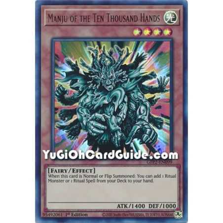 Manju of the Ten Thousand Hands&nbsp;(Ultra Rare) – Ghosts From the Past The 2nd Haunting | Carta YUGIOH en México