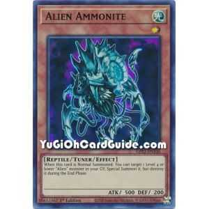 Alien Ammonite&nbsp;(Ultra Rare) – Ghosts From the Past The 2nd Haunting | Carta YUGIOH en México