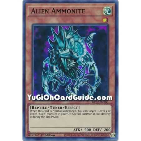 Alien Ammonite&nbsp;(Ultra Rare) – Ghosts From the Past The 2nd Haunting | Carta YUGIOH en México