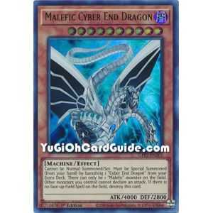 Malefic Cyber End Dragon (Ultra Rare) – Ghosts From the Past The 2nd Haunting | Carta YUGIOH en México