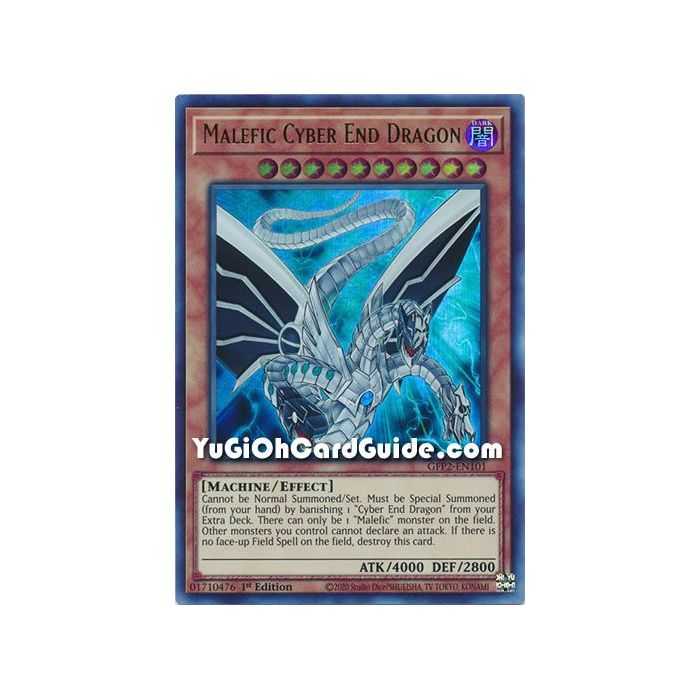 Malefic Cyber End Dragon (Ultra Rare) – Ghosts From the Past The 2nd Haunting | Carta YUGIOH en México