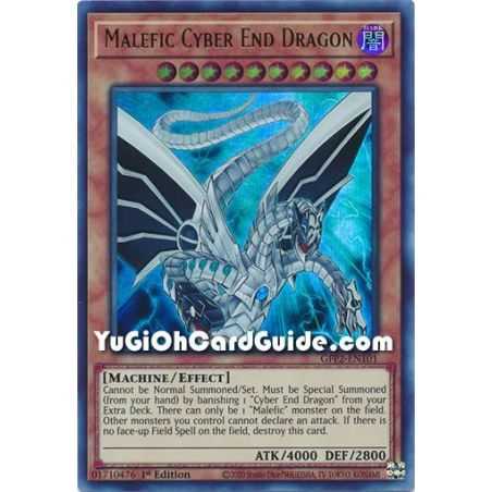 Malefic Cyber End Dragon (Ultra Rare) – Ghosts From the Past The 2nd Haunting | Carta YUGIOH en México