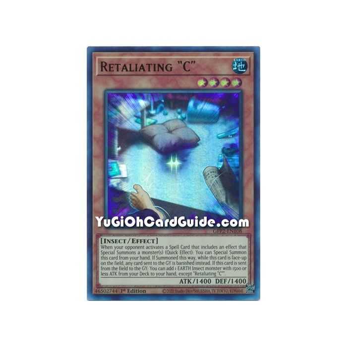 Retaliating "C"&nbsp; (Ultra Rare) – Ghosts From the Past The 2nd Haunting | Carta YUGIOH en México