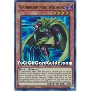 Wandering King Wildwind (Ultra Rare) – Ghosts From the Past The 2nd Haunting | Carta YUGIOH en México