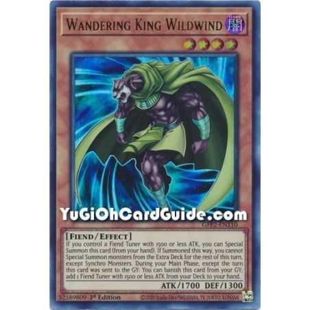 Wandering King Wildwind (Ultra Rare) – Ghosts From the Past The 2nd Haunting | Carta YUGIOH en México
