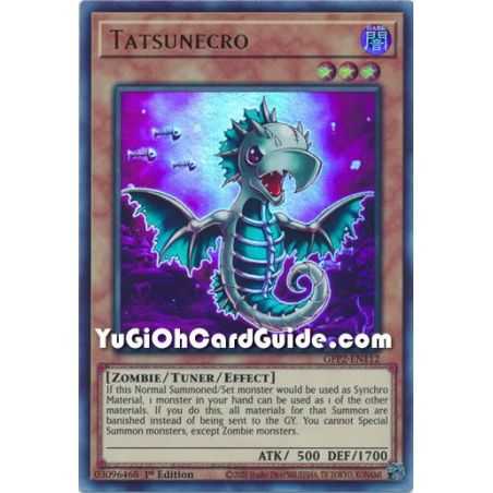 Tatsunecro (Ultra Rare) – Ghosts From the Past The 2nd Haunting | Carta YUGIOH en México