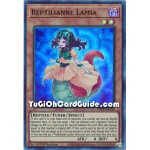 Reptilianne Lamia (Ultra Rare) – Ghosts From the Past The 2nd Haunting | Carta YUGIOH en México