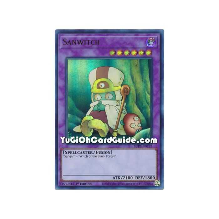 Sanwitch (Ultra Rare) – Ghosts From the Past The 2nd Haunting | Carta YUGIOH en México