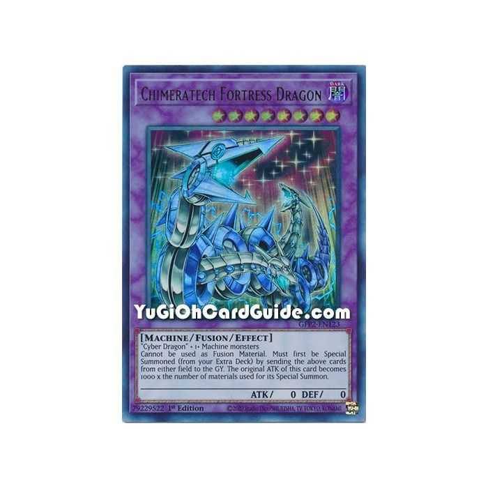 Chimeratech Fortress Dragon&nbsp;(Ultra Rare) – Ghosts From the Past The 2nd Haunting | Carta YUGIOH en México