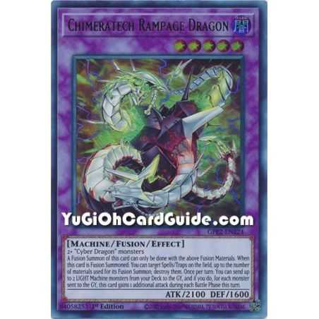 Chimeratech Rampage Dragon (Ultra Rare) – Ghosts From the Past The 2nd Haunting | Carta YUGIOH en México