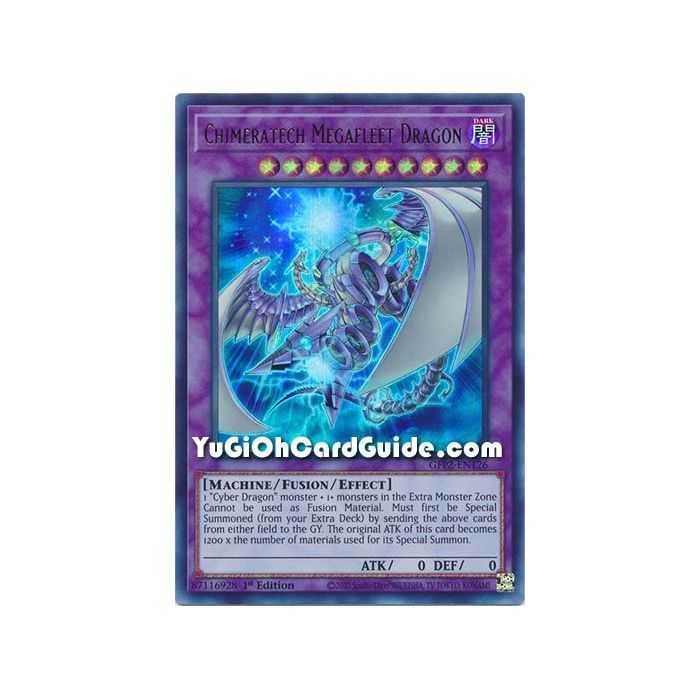 Chimeratech Megafleet Dragon (Ultra Rare) – Ghosts From the Past The 2nd Haunting | Carta YUGIOH en México