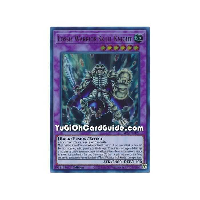 Fossil Warrior Skull Knight&nbsp;(Ultra Rare) – Ghosts From the Past The 2nd Haunting | Carta YUGIOH en México