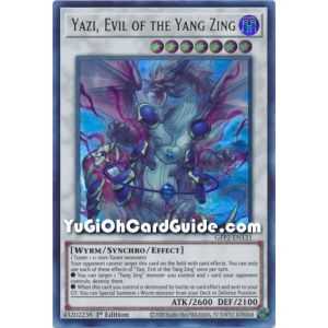 Yazi, Evil of the Yang Zing (Ultra Rare) – Ghosts From the Past The 2nd Haunting | Carta YUGIOH en México
