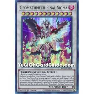 Geomathmech Final Sigma (Ultra Rare) – Ghosts From the Past The 2nd Haunting | Carta YUGIOH en México