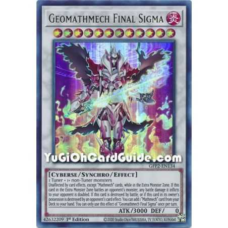 Geomathmech Final Sigma (Ultra Rare) – Ghosts From the Past The 2nd Haunting | Carta YUGIOH en México