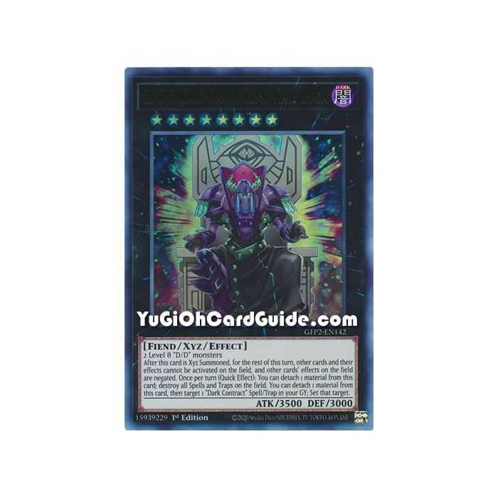 D/D/D Duo-Dawn King Kali Yuga&nbsp;(Ultra Rare) – Ghosts From the Past The 2nd Haunting | Carta YUGIOH en México